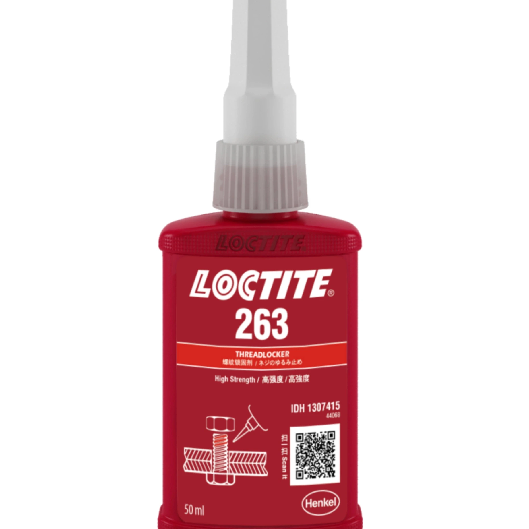 Universal de metal adhesivo anaeróbico de alta temperatura del sellador de roscas Wyw02 Loctite 243 Threadlocker