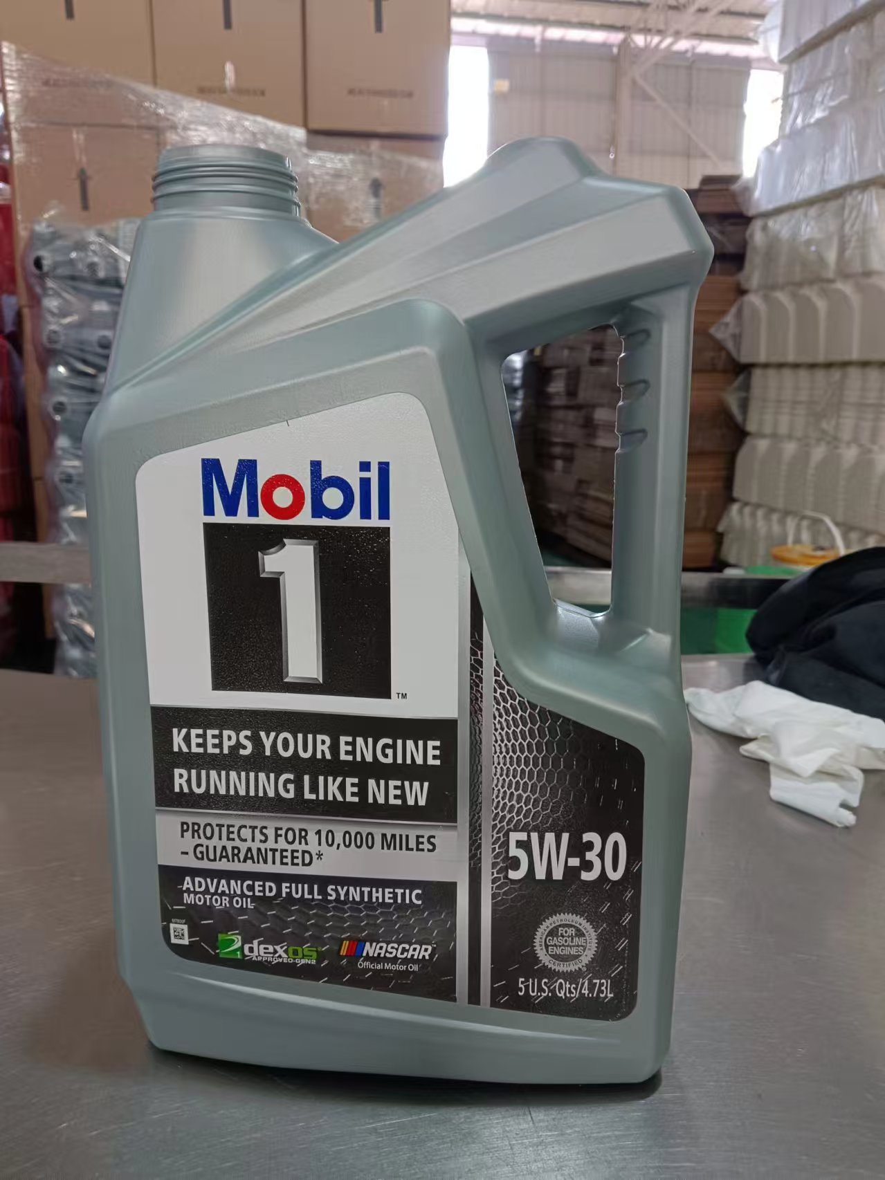 ZYQ5 MOBIL 1 ACEITE DE MOTOR 5W-30 SINTÉTICO Full 4.73lHigh Performance Lubricant & Cleaner