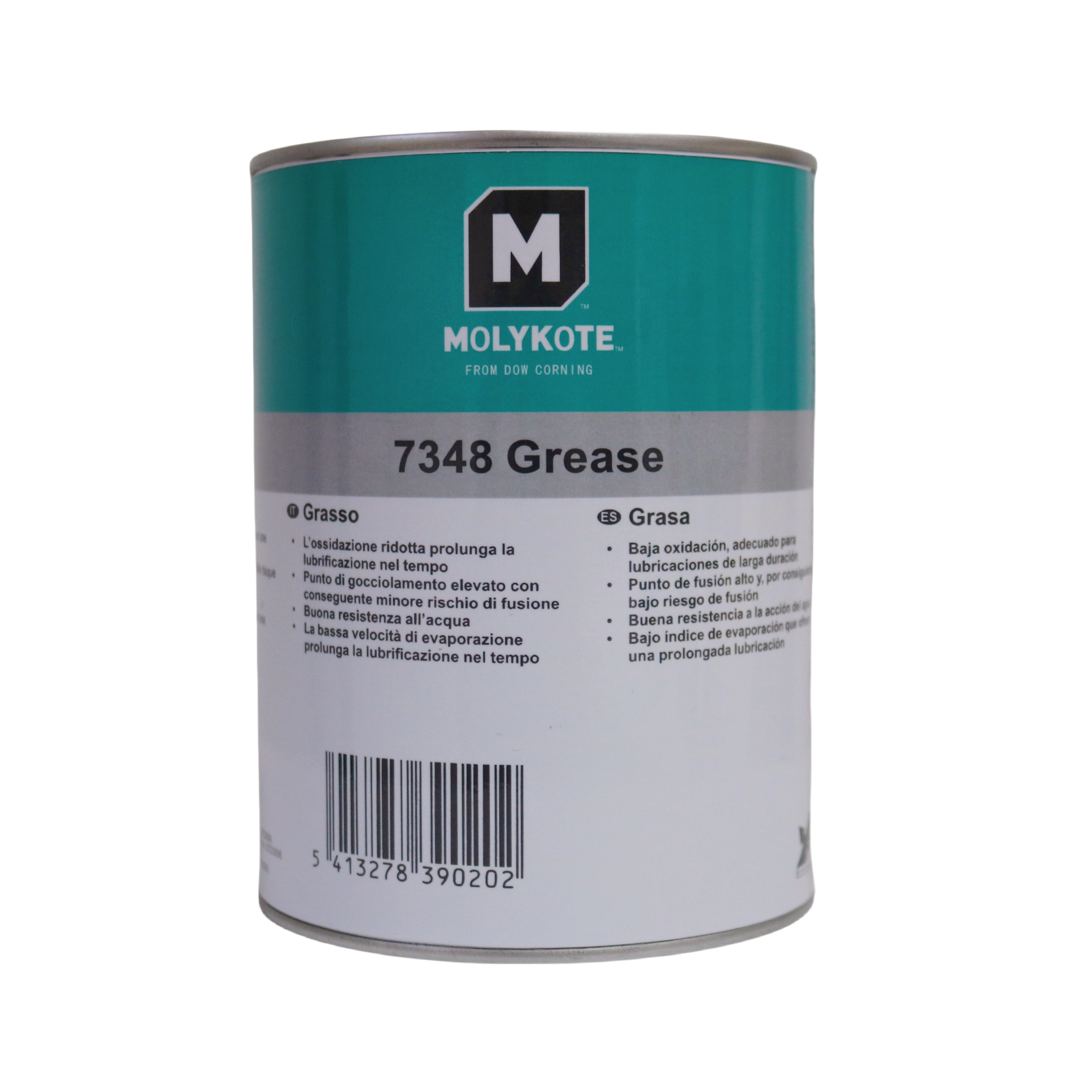 FM36 Molykote EM-50L Grasa Sintética Blanca para Piezas de Plástico BOTE 1KG