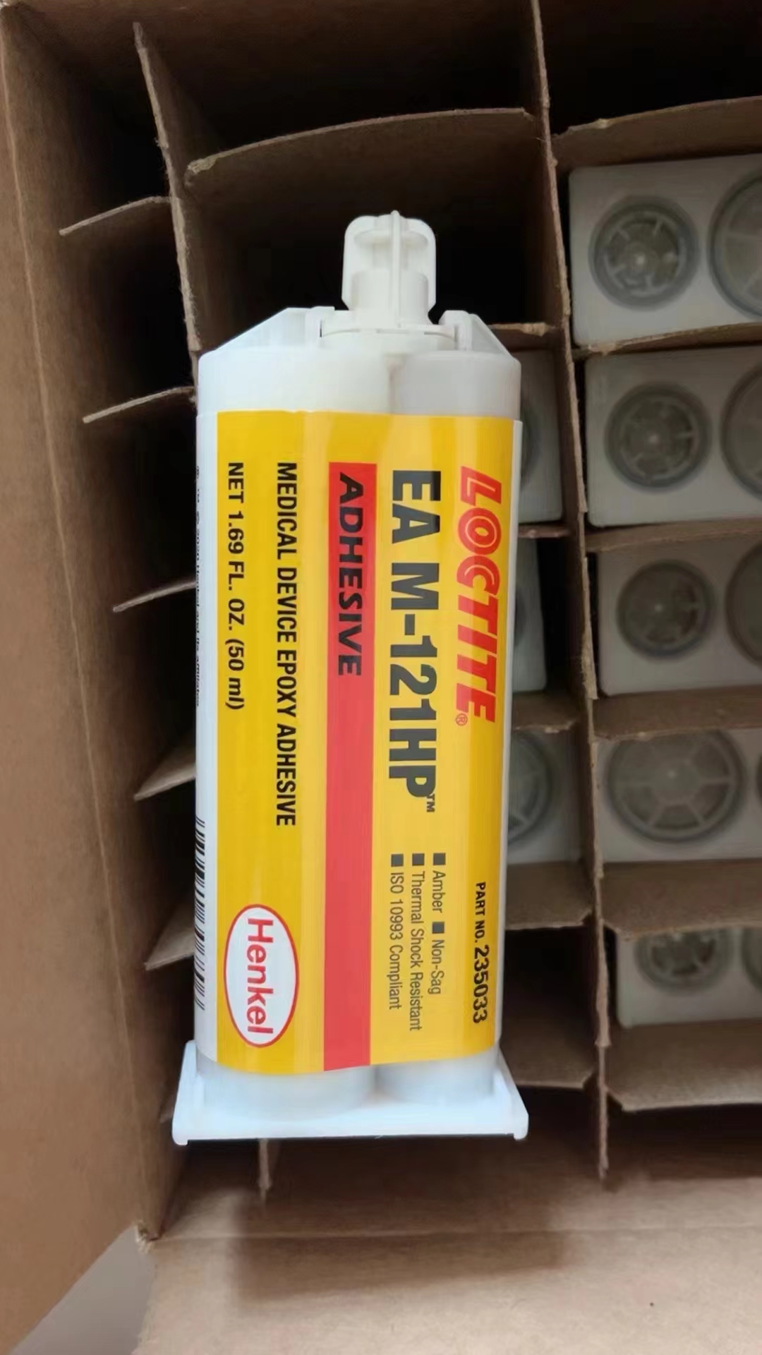 FM37 LOCTITE EA9466 EA9483 50ML Adhesivo epoxi de unión estructural, amarillento, de 2 componentes