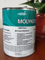 Zsq04 Molykote 1000pasta Agente antiadherente de rosca resistente a altas temperaturas, Agente anti-mordida lubricante para pernos