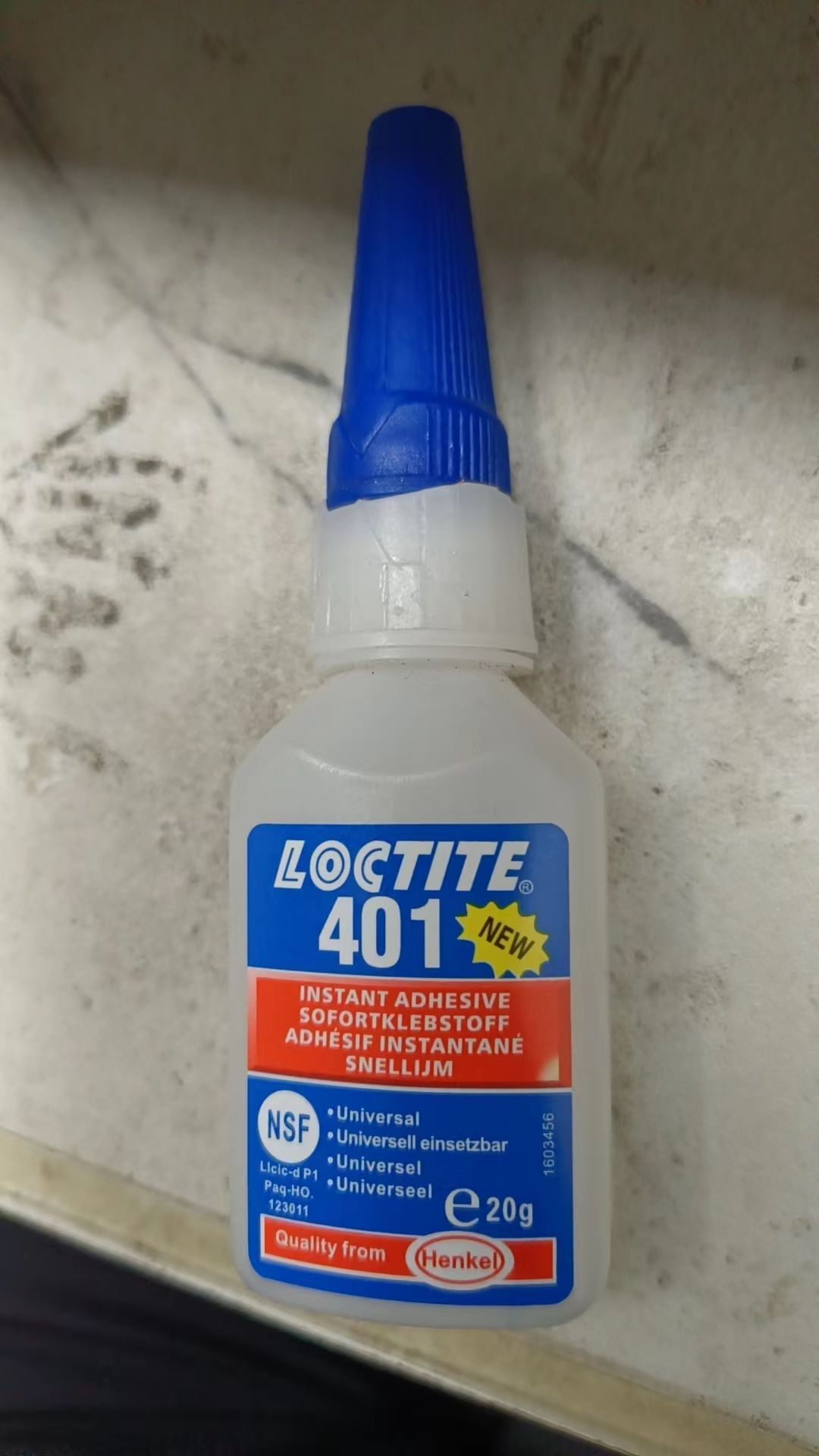 FM35 LOCTITE 2422 Éster de dimetacrilato, pasta acrílica fijadora de roscas, curado anaeróbico azul