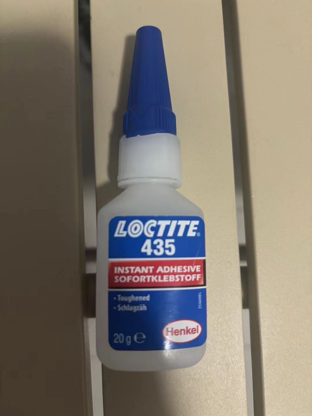 FM33 Cianoacrilato de etilo Loctite 435 Pegamento de unión rápida adhesivo endurecido de caucho