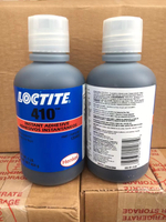 FM41 Loctite 410 Adhesivo instantáneo de un solo componente endurecido con caucho negro, curado a temperatura ambiente y relleno de espacios