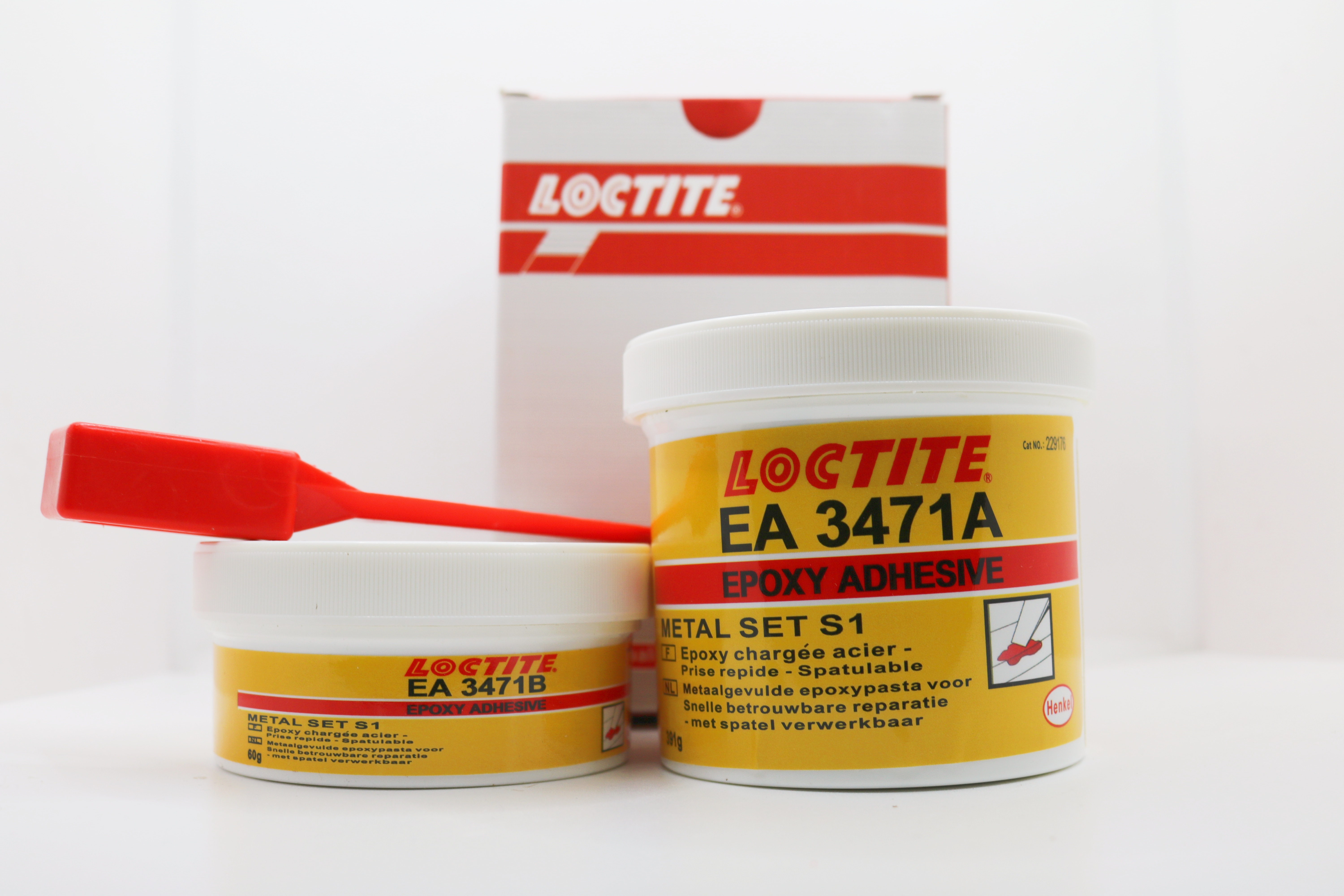 SL37 Loctite EA3471 epoxi reforzado con acero para máquina